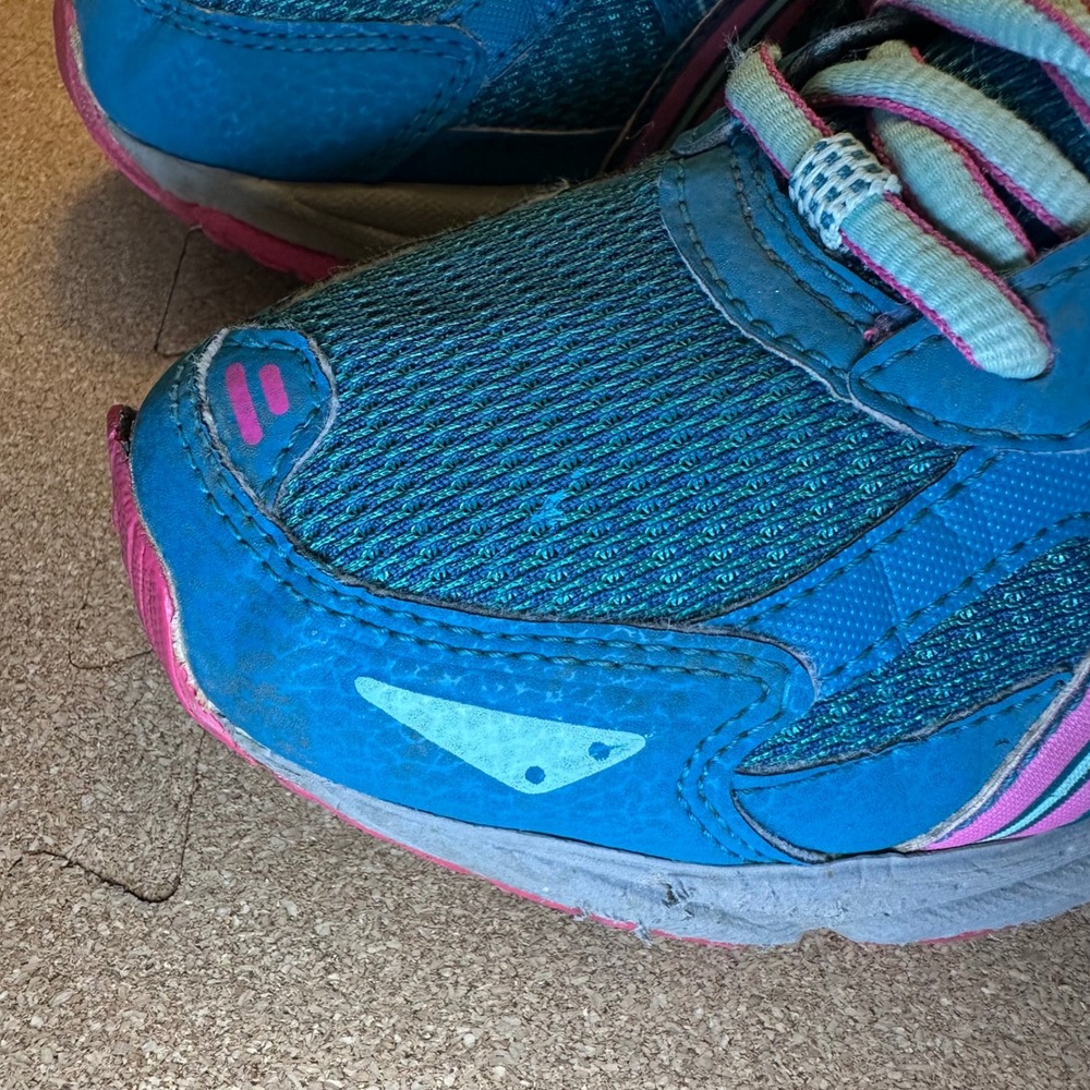 Asics Gel-Venture 5 Sneakers Womens 8.5 Blue Pink T5N8N Trail Running Shoes - Picture 10 of 11